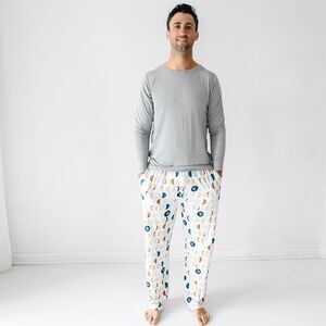 Little Sleepies | Luna Neutral Men's Pajama Pants L